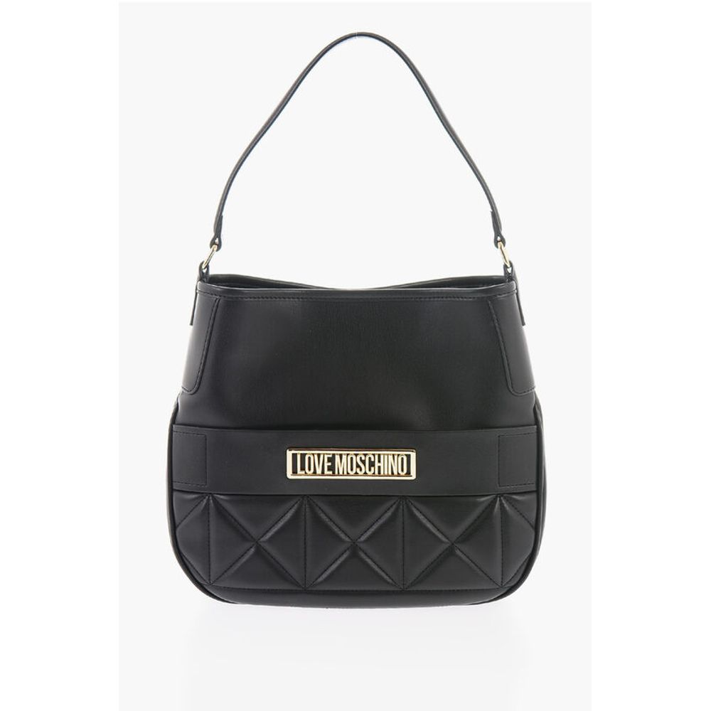 Moschino Black Polyethylene Shoulder Bag