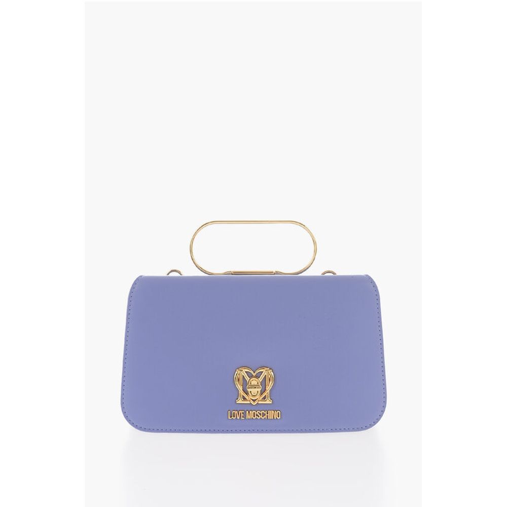 Moschino Purple Polyethylene Tote Bag