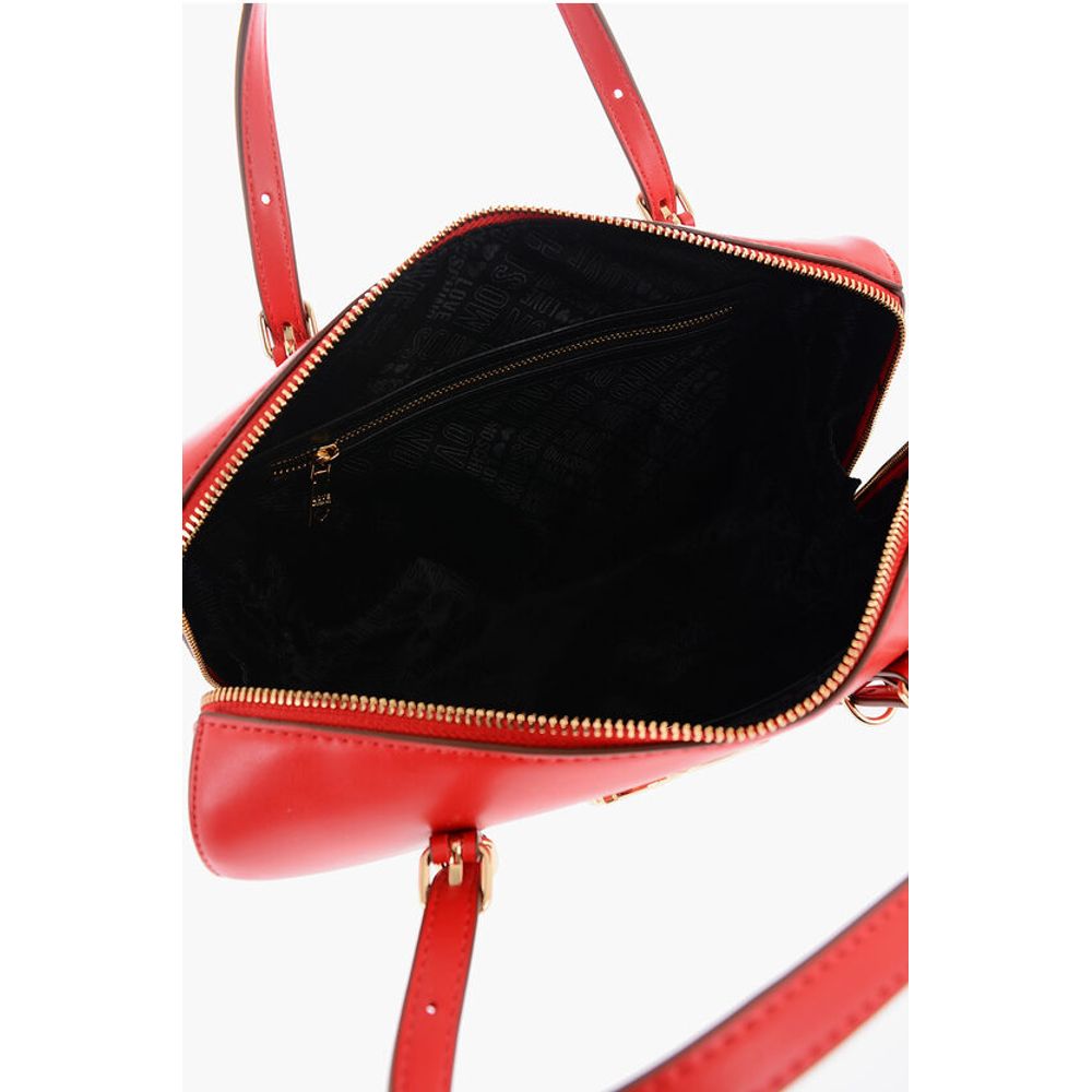 Moschino Red Polyethylene Tote Bag