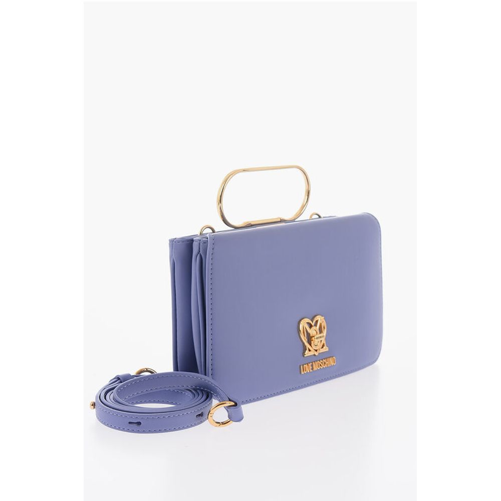 Moschino Purple Polyethylene Tote Bag