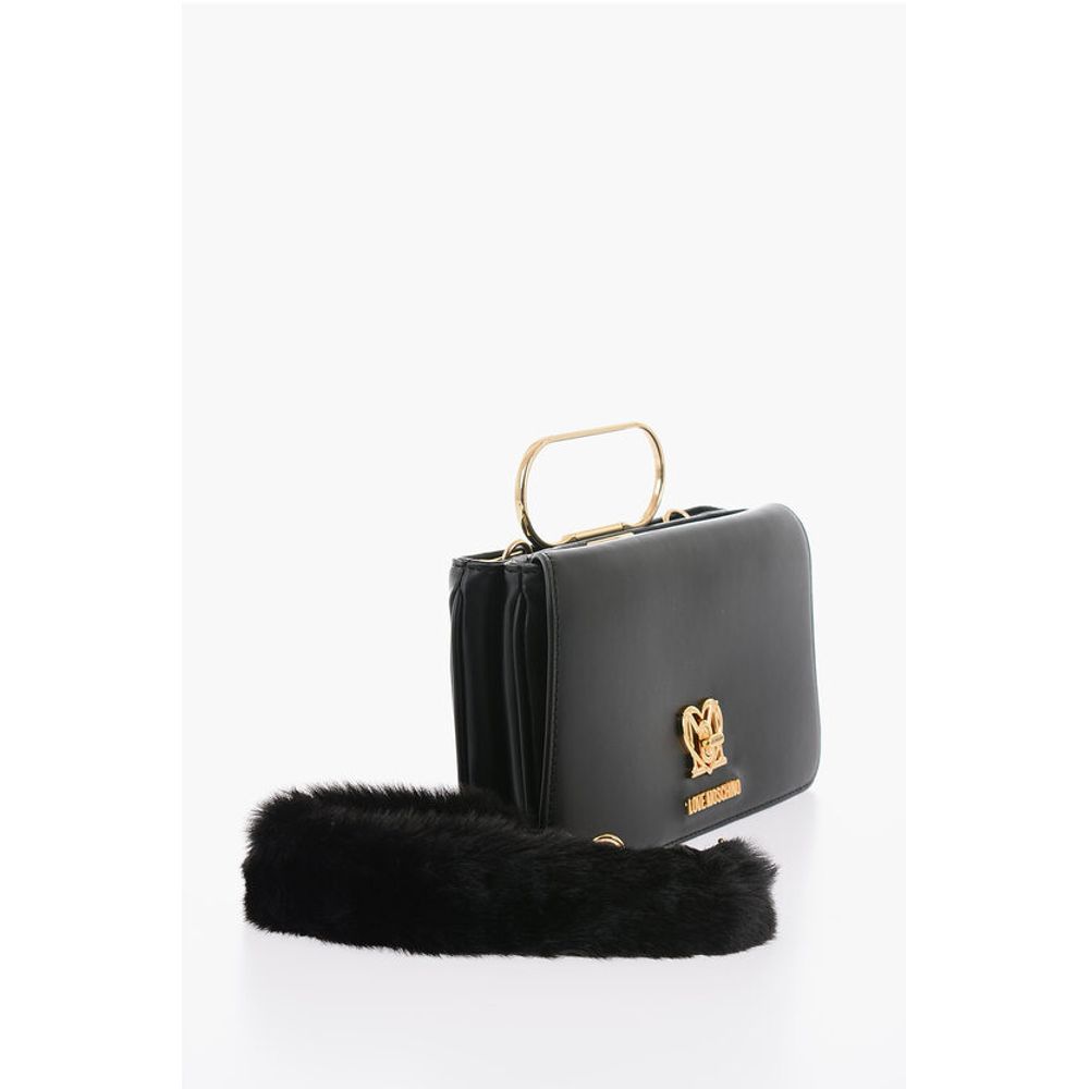 Moschino Black Polyethylene Tote Bag