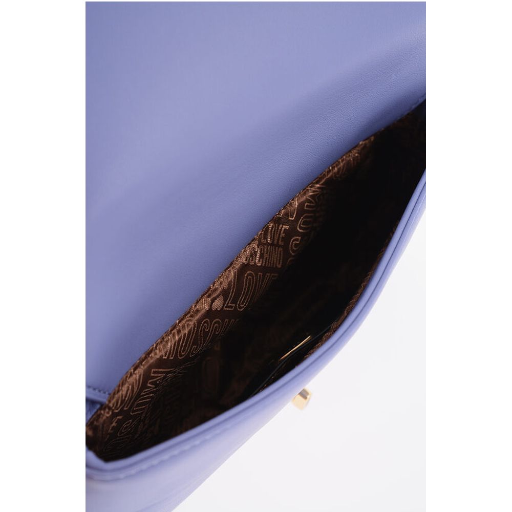 Moschino Purple Polyethylene Tote Bag