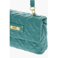 Moschino Green Polyethylene Tote Bag