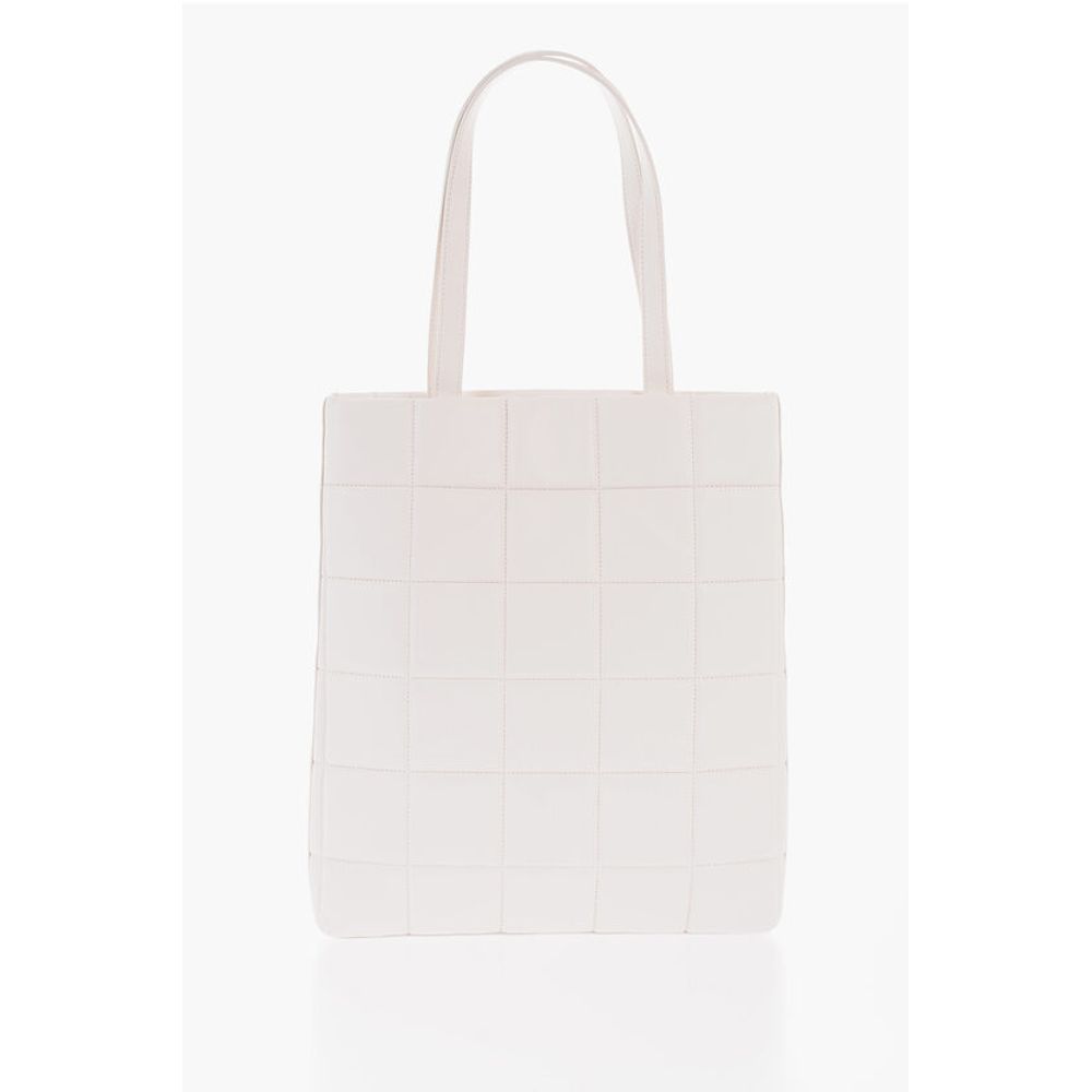 Moschino White Polyethylene Tote Bag