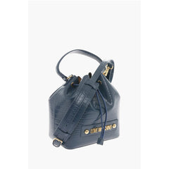 Moschino Blue Polyethylene Tote Bag