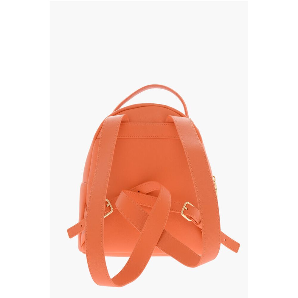 Moschino Orange Polyethylene Backpack