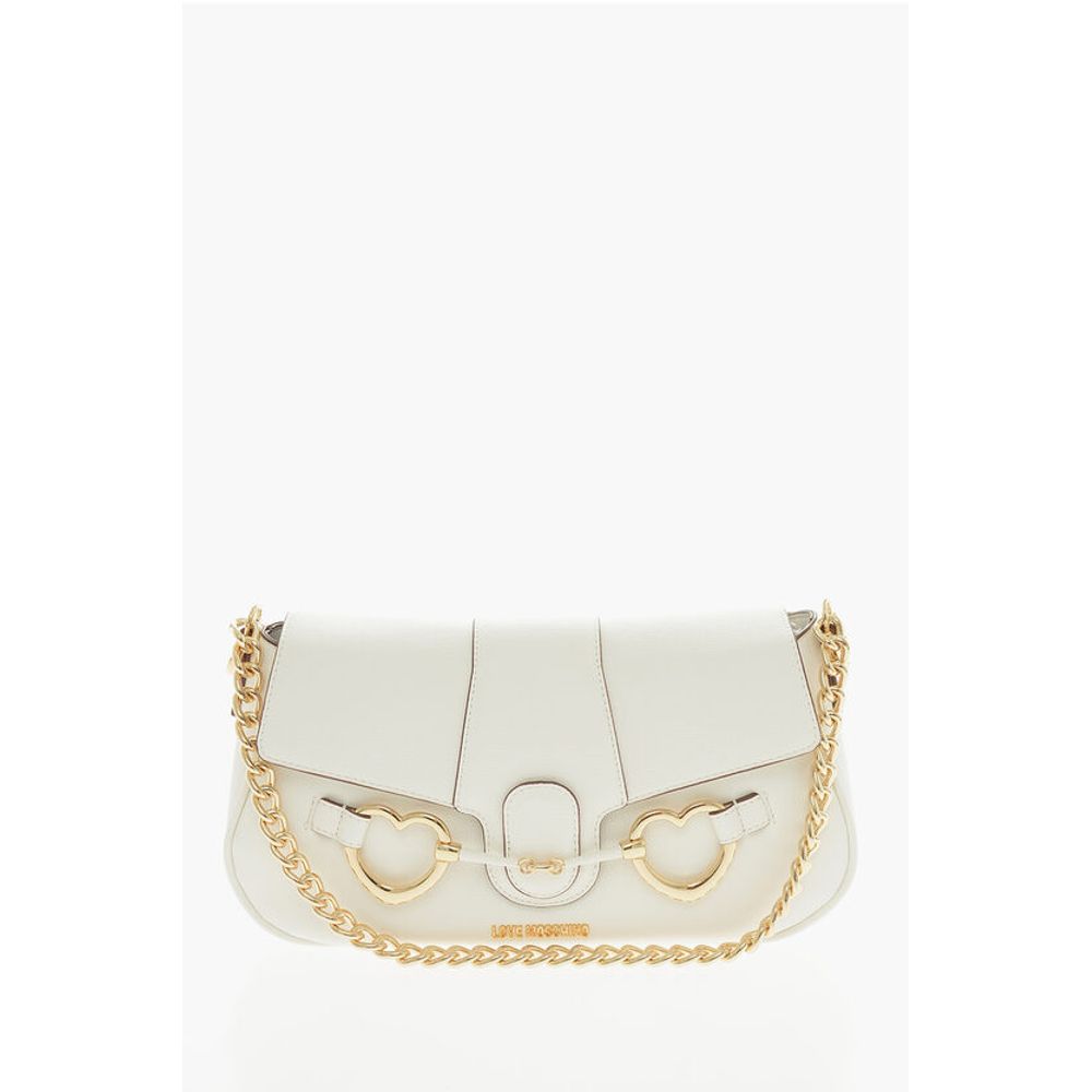 Moschino White Polyethylene Shoulder Bag