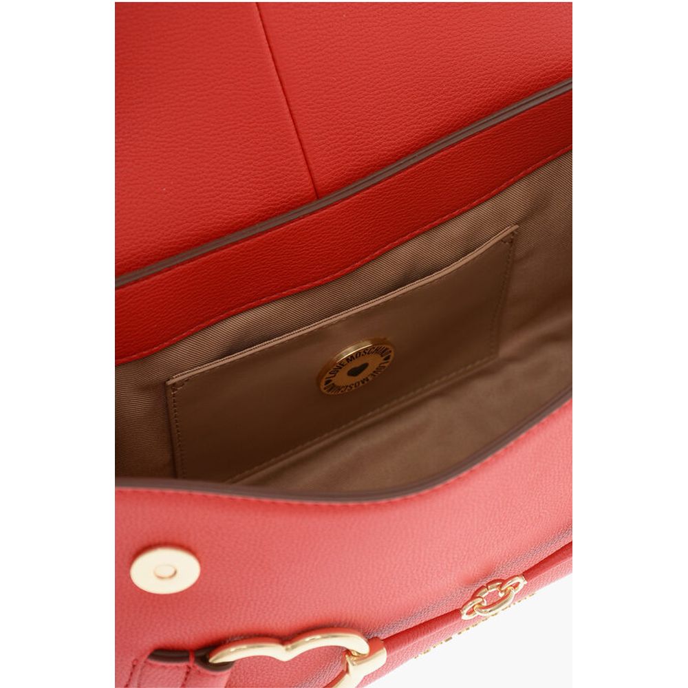Moschino Red Polyethylene Shoulder Bag