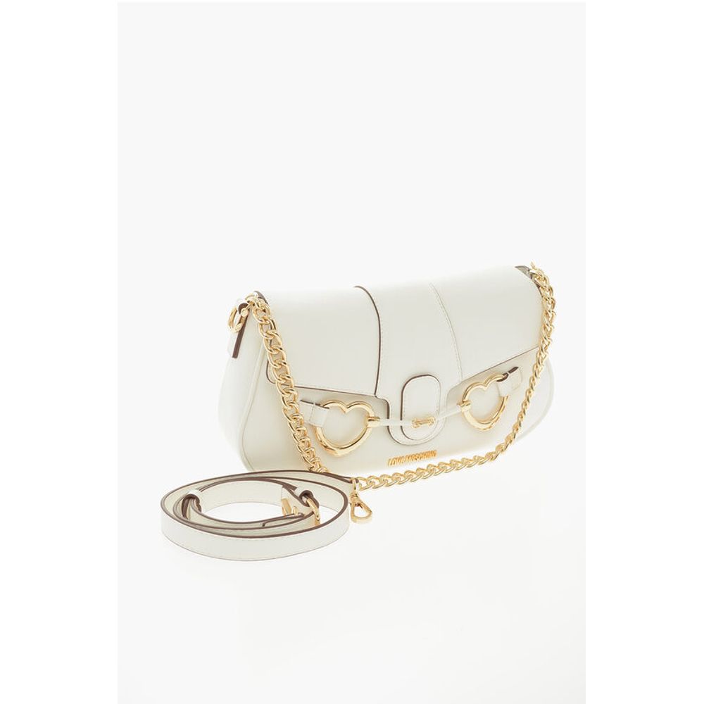 Moschino White Polyethylene Shoulder Bag