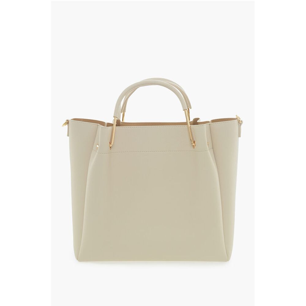 Moschino Beige Polyethylene Tote Bag