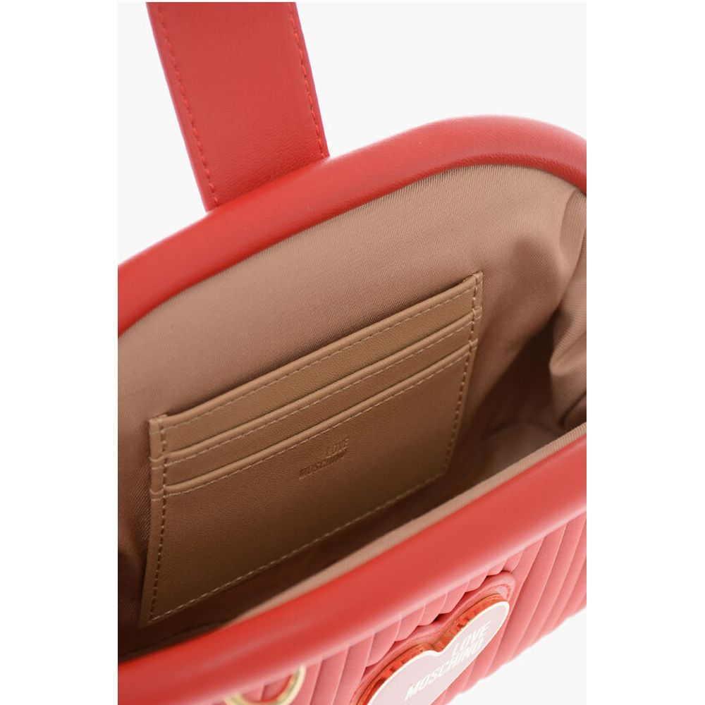 Moschino Red Polyethylene Tote Bag