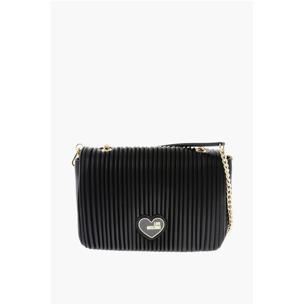 Moschino Black Polyethylene Shoulder Bag
