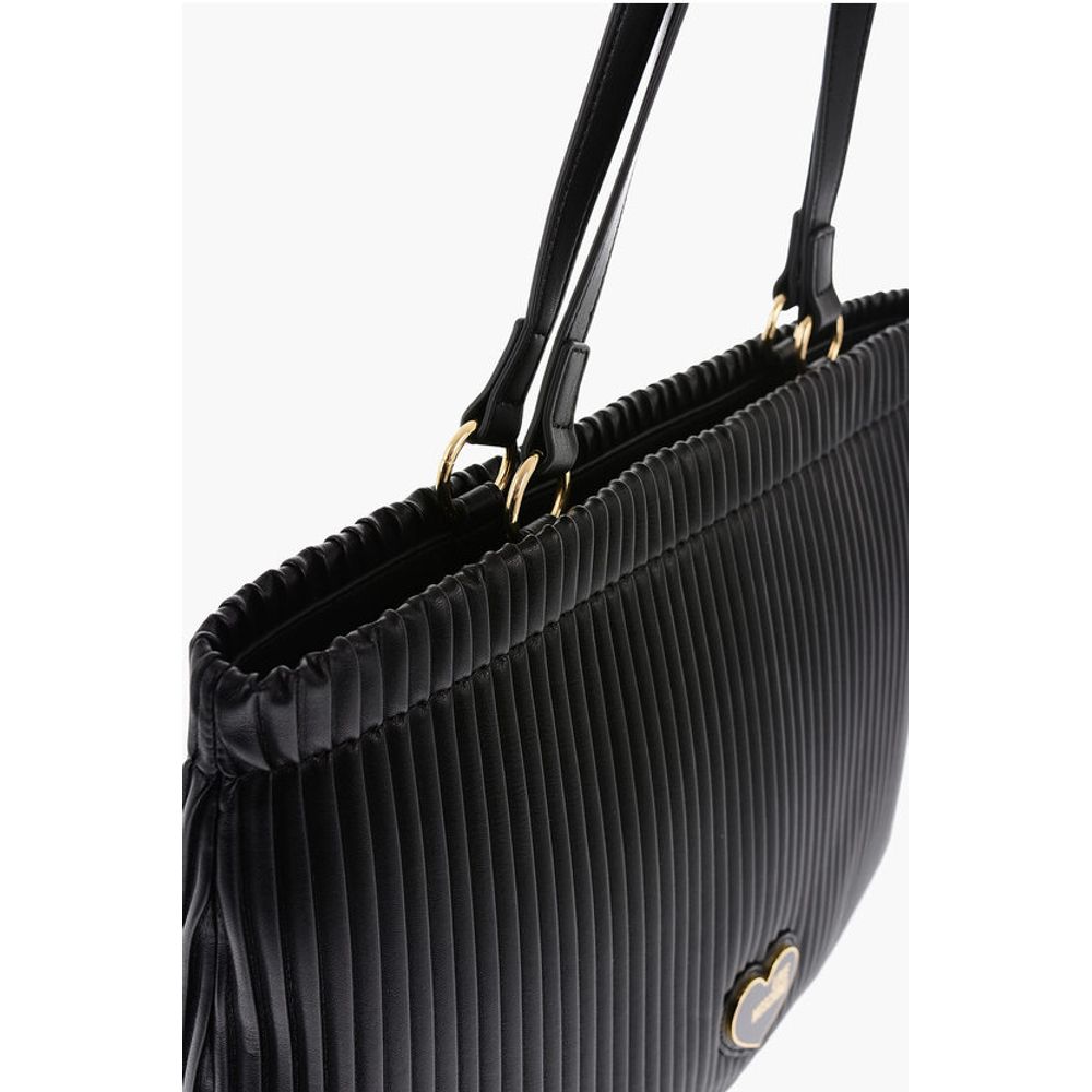 Moschino Black Polyethylene Shoulder Bag