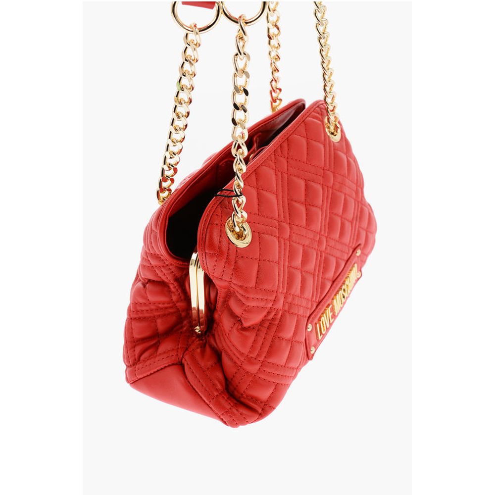 Moschino Red Polyethylene Shoulder Bag