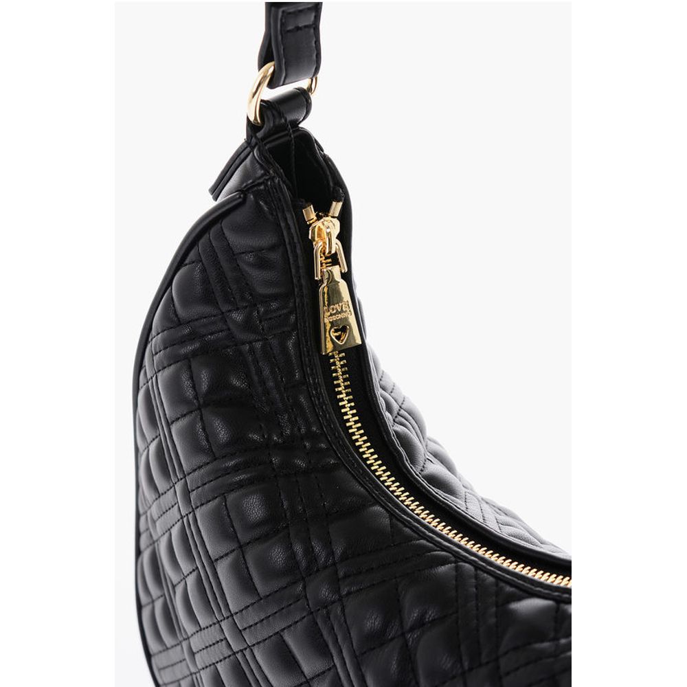 Moschino Black Polyethylene Shoulder Bag