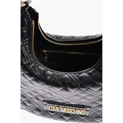 Moschino Black Polyethylene Shoulder Bag