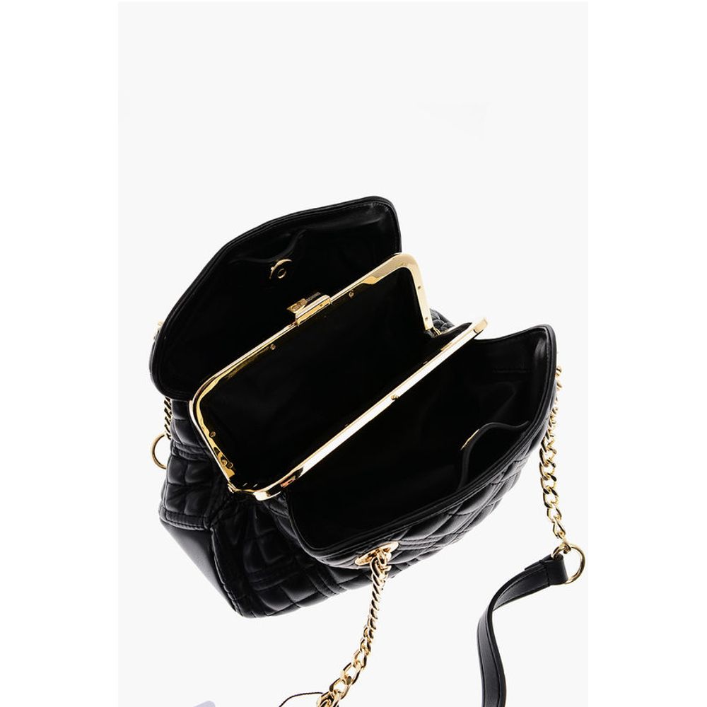 Moschino Black Polyethylene Tote Bag