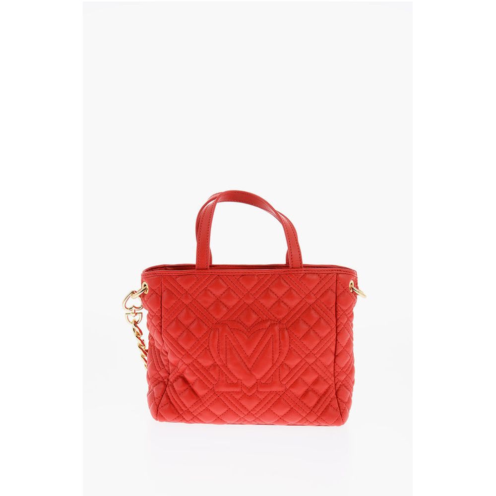 Moschino Red Polyethylene Tote Bag