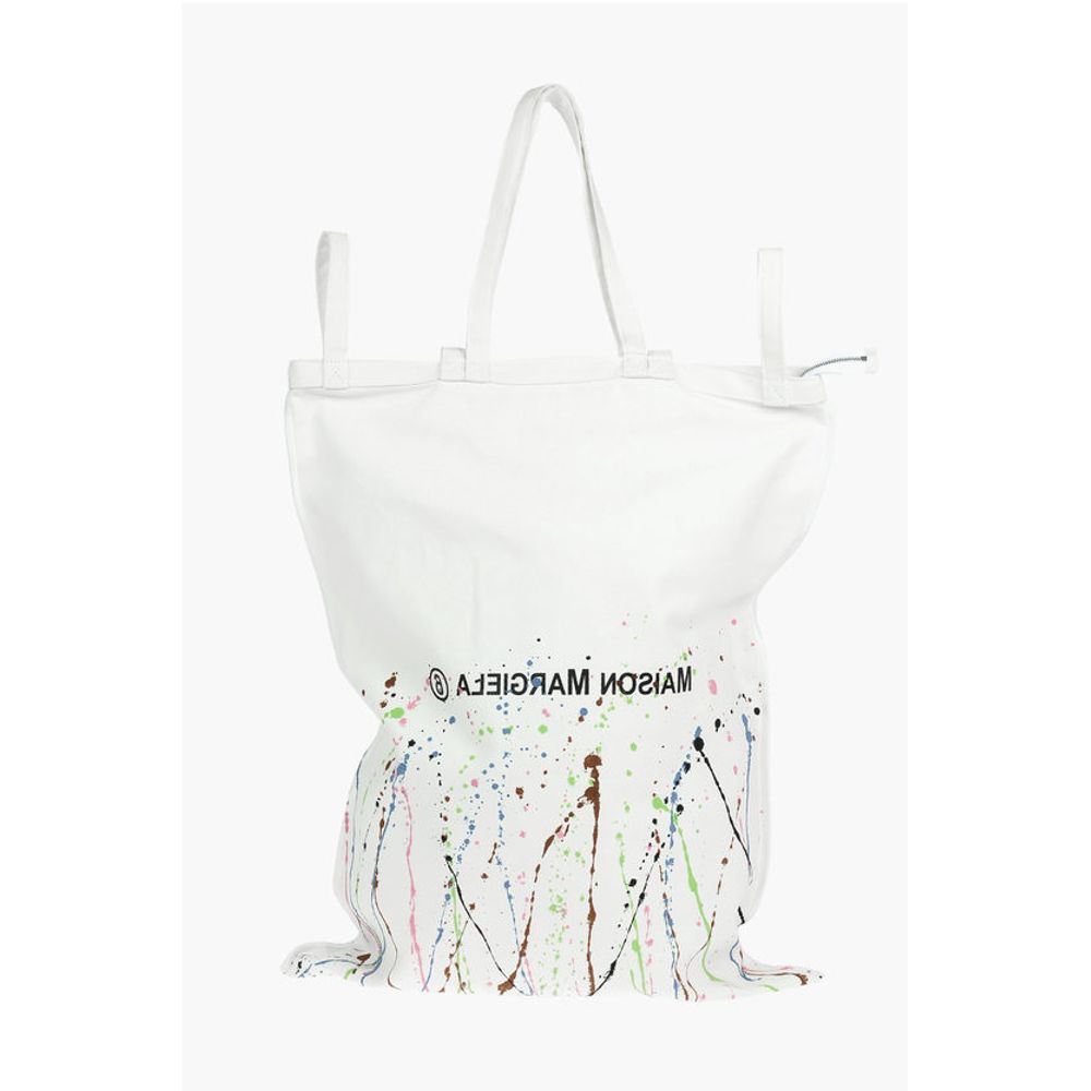 Maison Margiela White Cotton Tote Bag