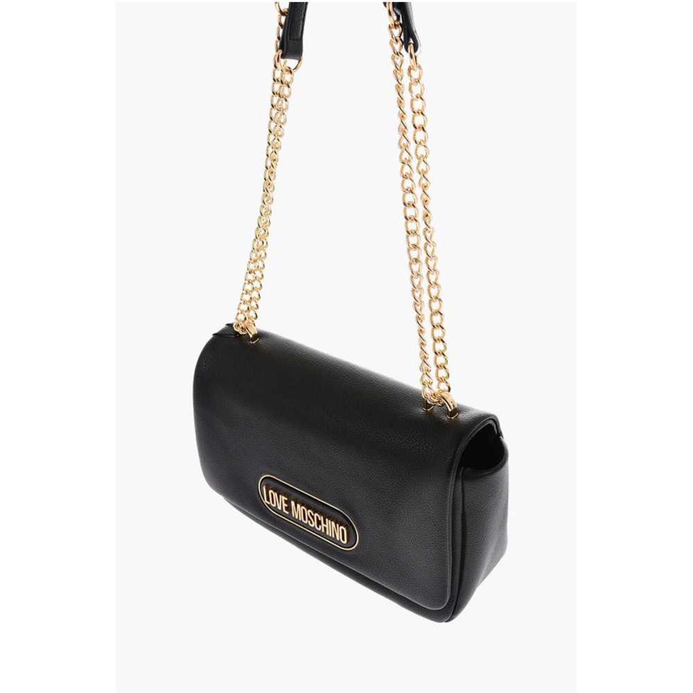 Moschino Black Polyethylene Shoulder Bag