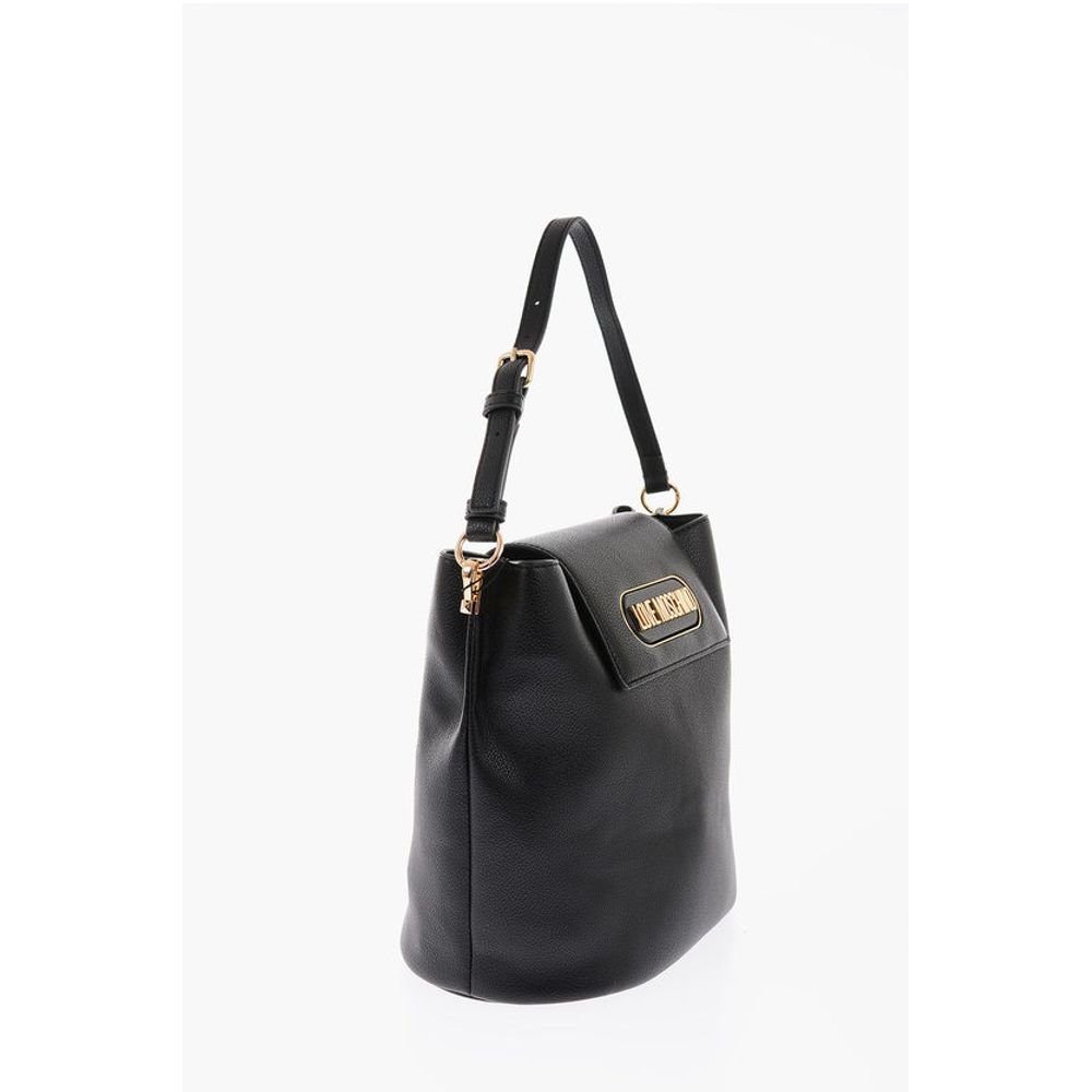 Moschino Black Polyethylene Shoulder Bag