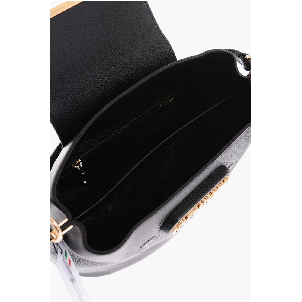Moschino Black Polyethylene Shoulder Bag