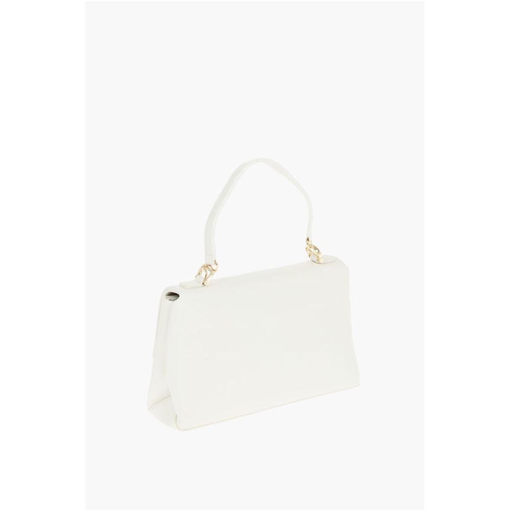 Moschino White Polyethylene Tote Bag