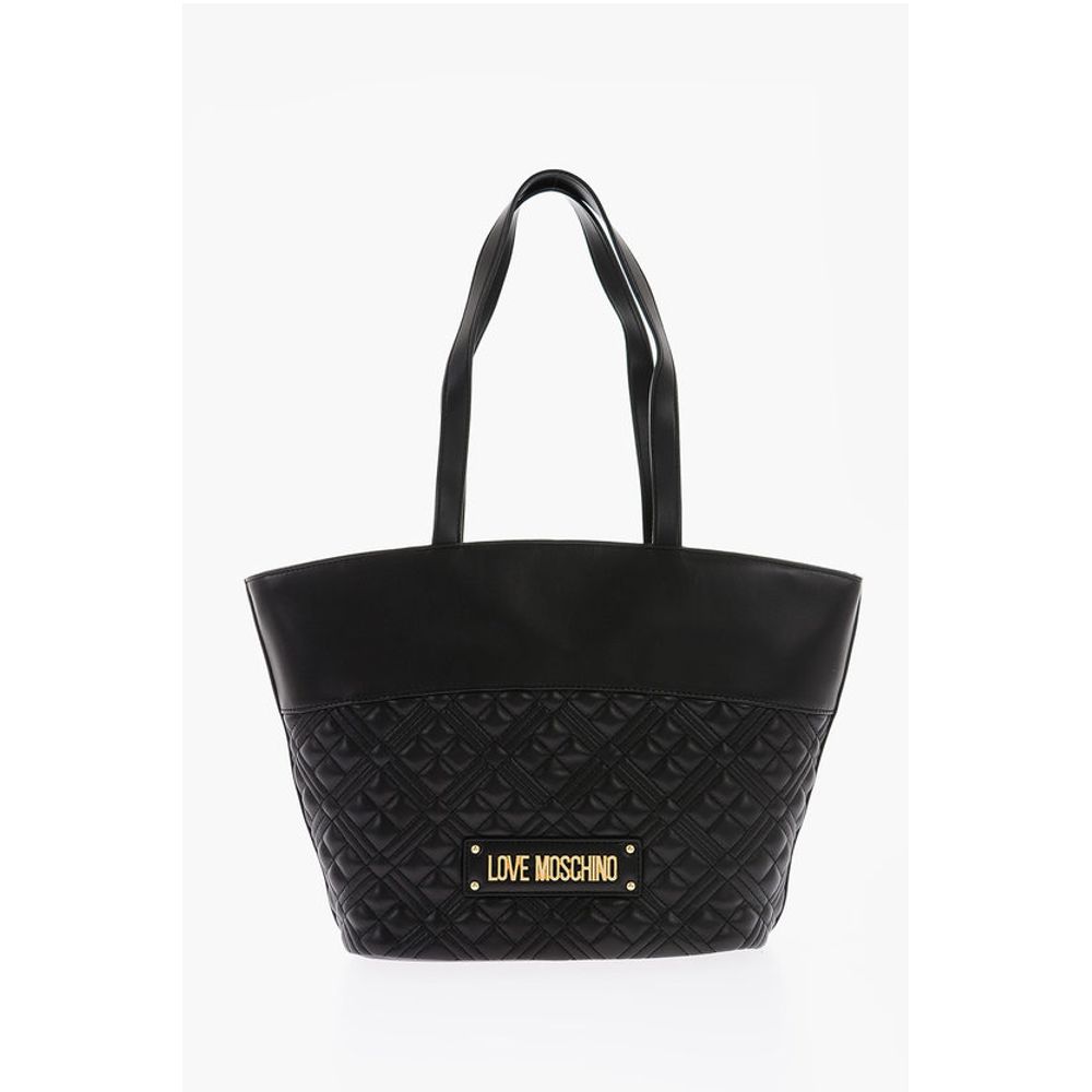 Moschino Black Polyethylene Shoulder Bag