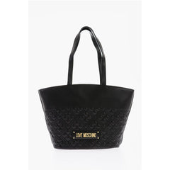 Moschino Black Polyethylene Shoulder Bag