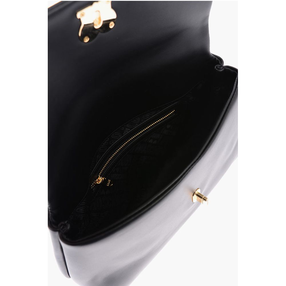 Moschino Black Polyethylene Tote Bag