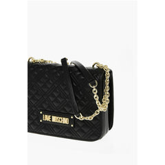 Moschino Black Polyethylene Shoulder Bag