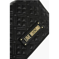 Moschino Black Polyethylene Shoulder Bag
