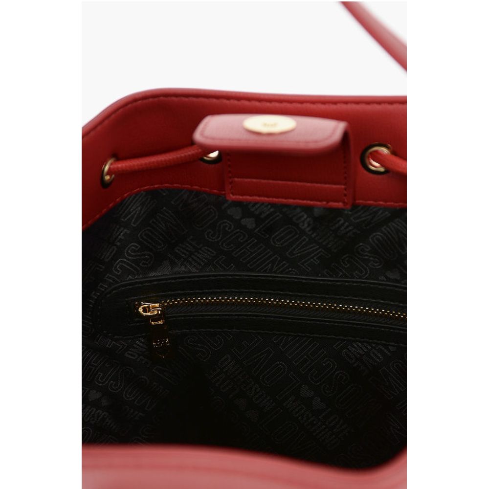 Moschino Red Polyethylene Shoulder Bag
