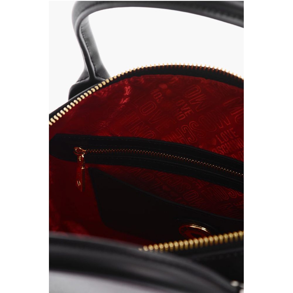 Moschino Black Polyethylene Tote Bag