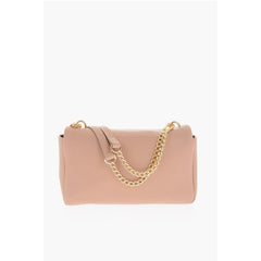 Moschino Brown Polyethylene Shoulder Bag