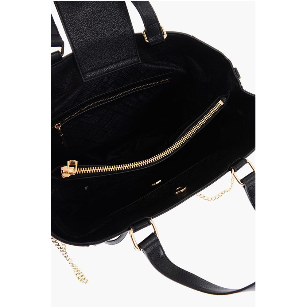 Moschino Black Polyethylene Shoulder Bag