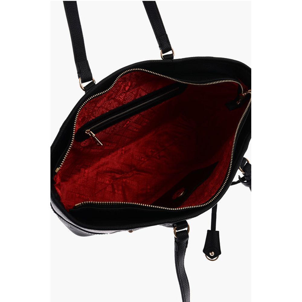 Moschino Black Polyethylene Shoulder Bag