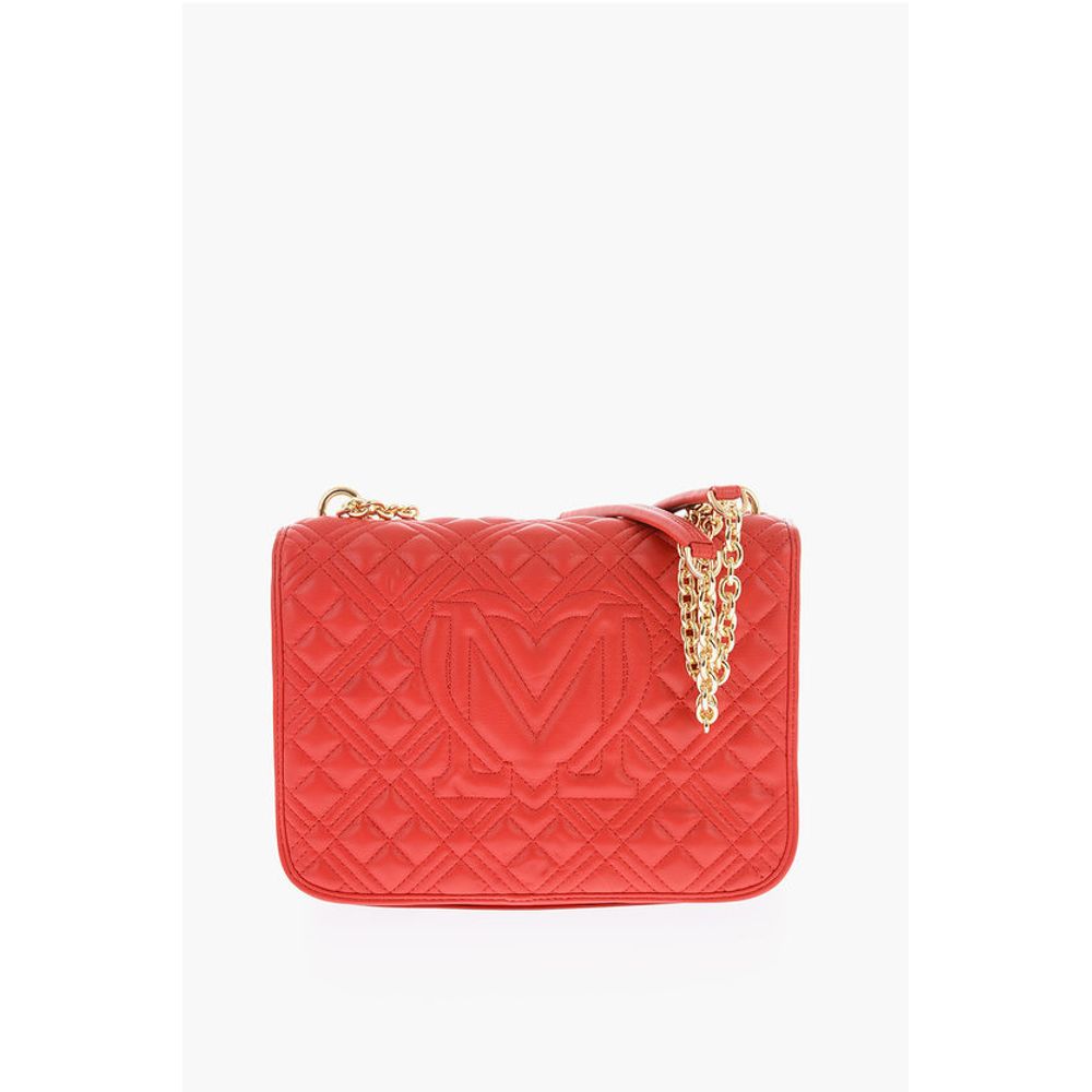Moschino Red Polyethylene Shoulder Bag