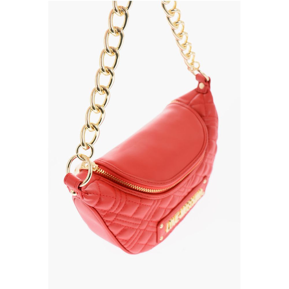 Moschino Red Polyethylene Shoulder Bag