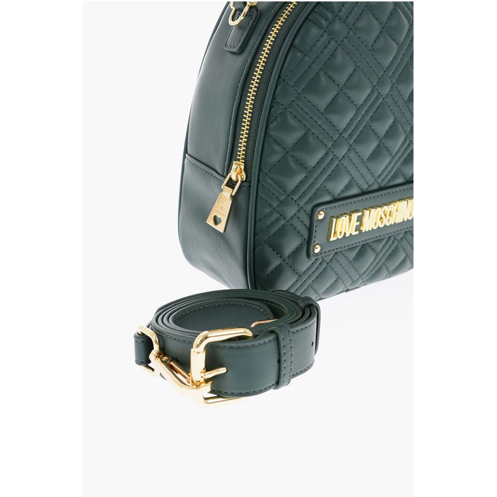 Moschino Green Polyethylene Tote Bag