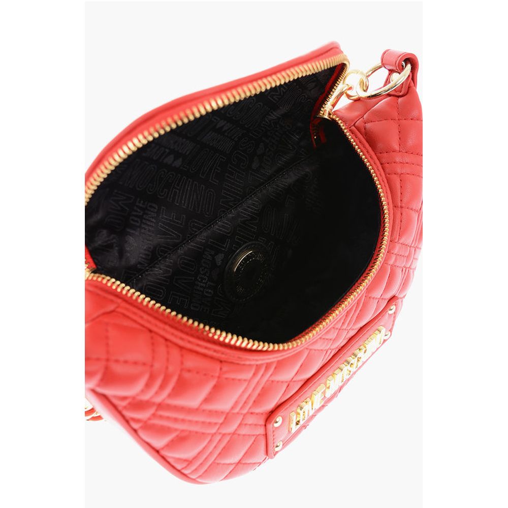 Moschino Red Polyethylene Shoulder Bag