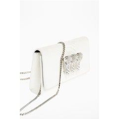 Philipp Plein White Calfskin Tote Bag