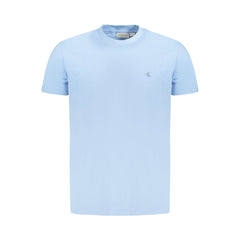 Calvin Klein Light Blue Cotton Men T-Shirt