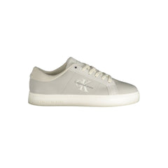 Calvin Klein Brown Leather Men Sneaker