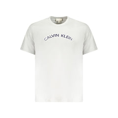 Calvin Klein Brown Cotton Men T-Shirt